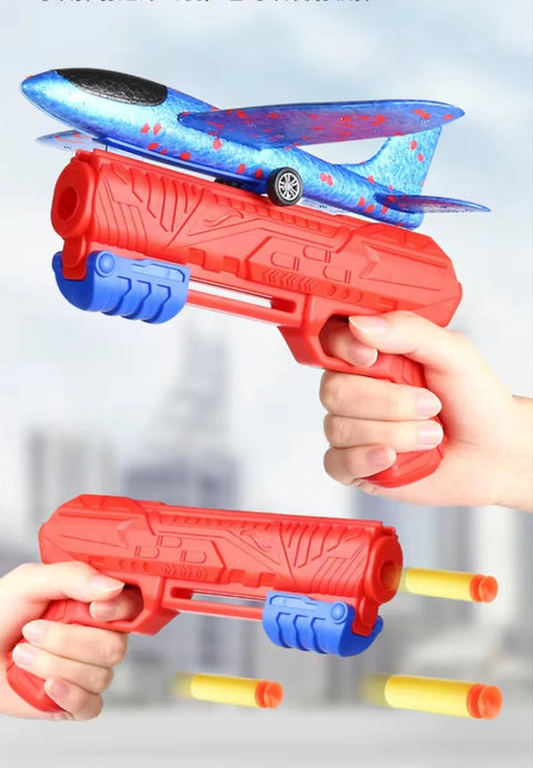 Manual Catapult Rocket Shooting Gun