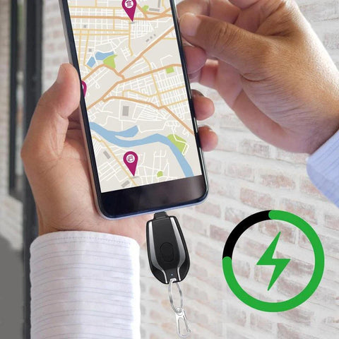 Keychain Portable Charger,1500mAh Mini Power