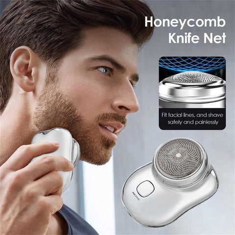 Premium Quality Water Proof Quick Mini 6 Blades Portable USB Rechargeable Cordless Electric Shaver